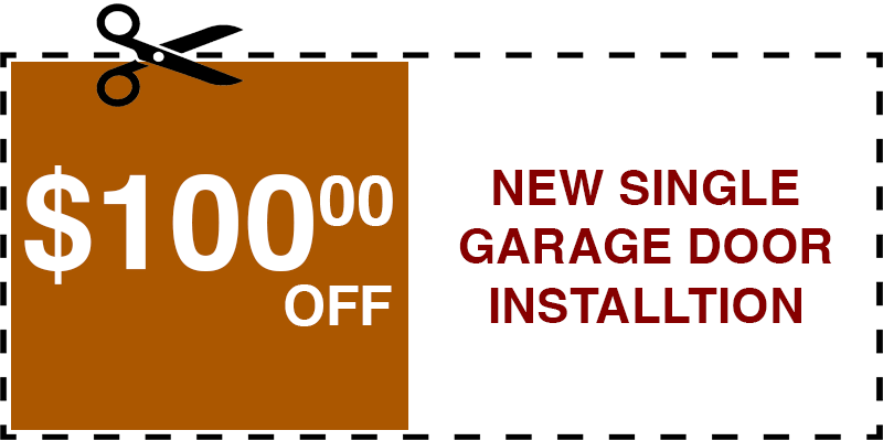 100 off garage door repair Kew Gardens